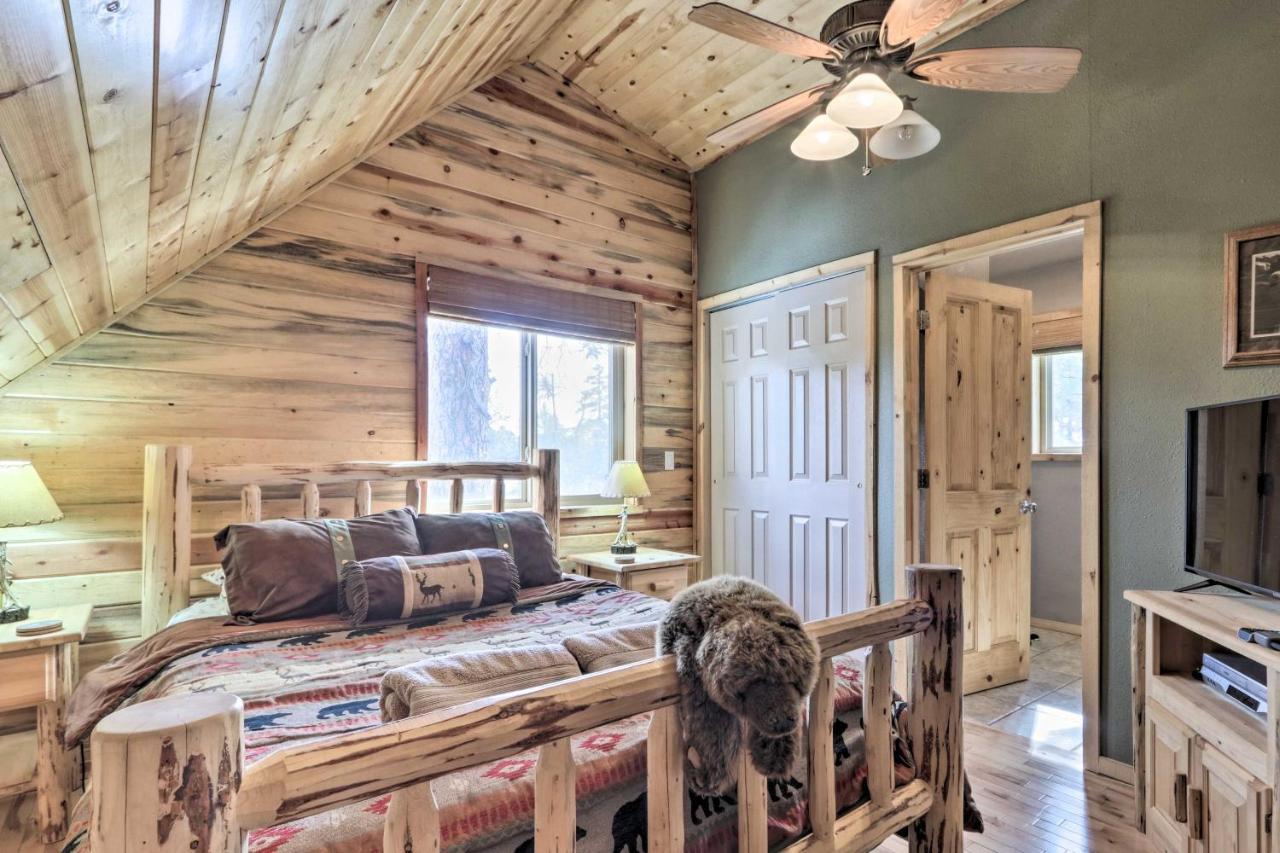 Cozy Heber-Overgaard Cabin With Fire Pit, Game Room! 외부 사진