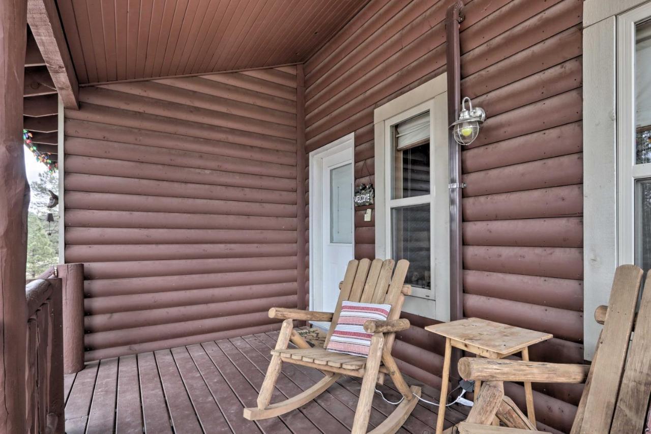 Cozy Heber-Overgaard Cabin With Fire Pit, Game Room! 외부 사진