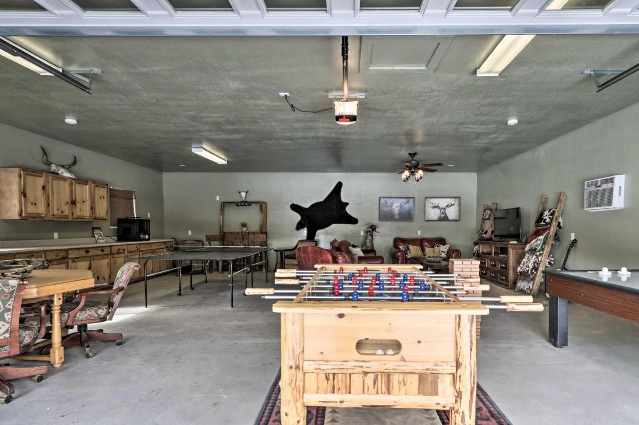 Cozy Heber-Overgaard Cabin With Fire Pit, Game Room! 외부 사진
